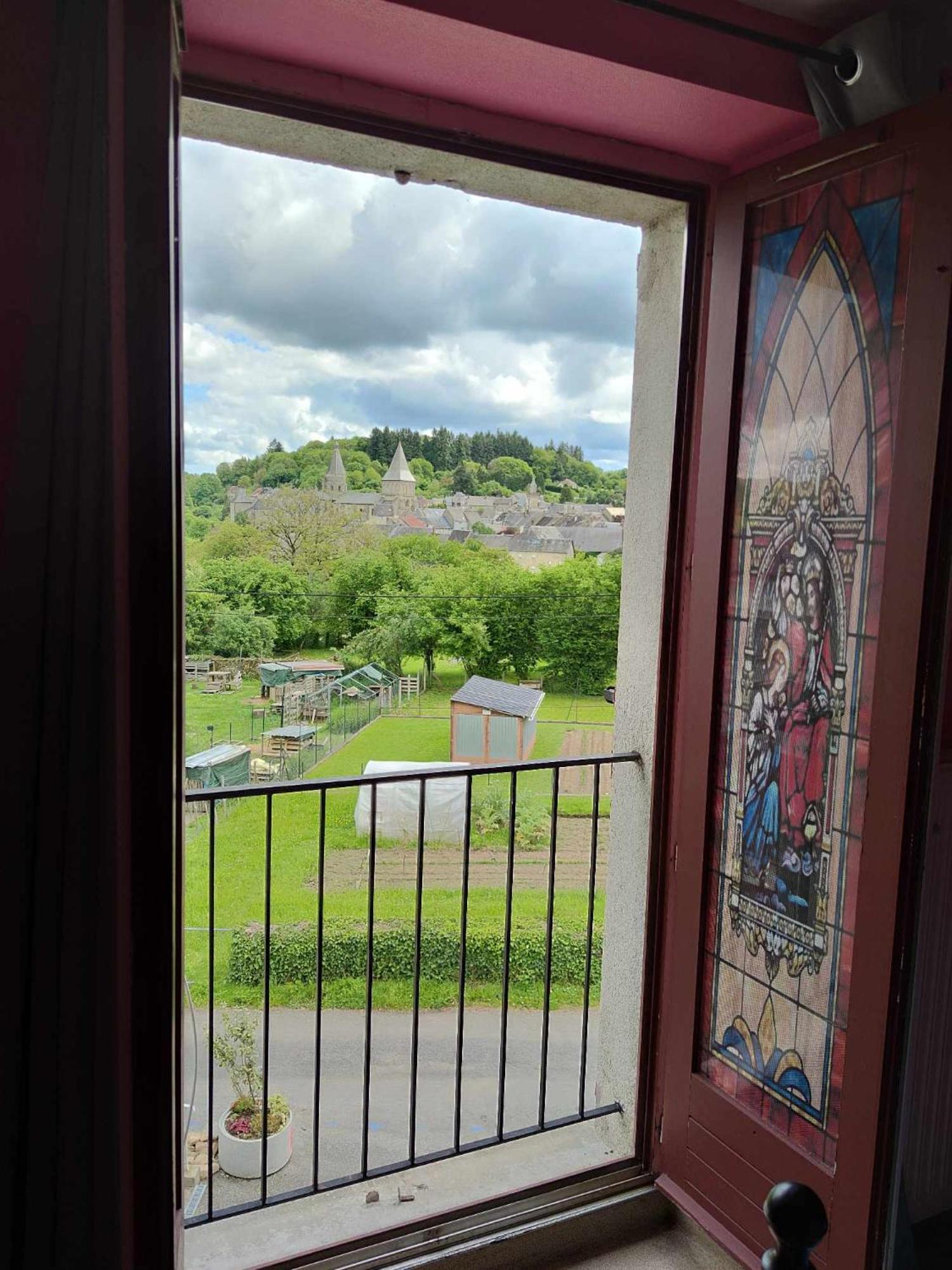 Aux Cieux Apartment Benevent-l'Abbaye Luaran gambar